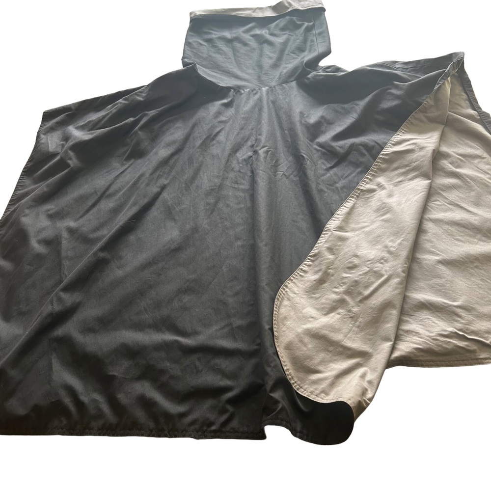 Vintage Rain Cloak with Cowl Hood